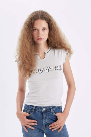T-shirt - Cinzento