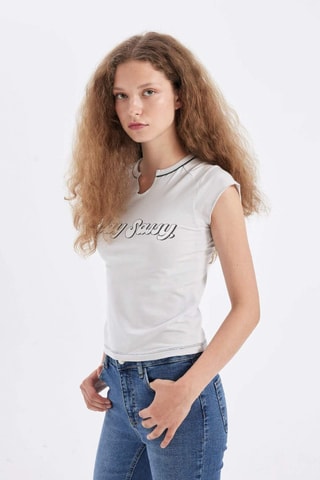 T-shirt - Cinzento