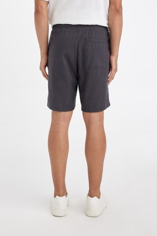 Bermudas relaxed - Cinzento-escuro