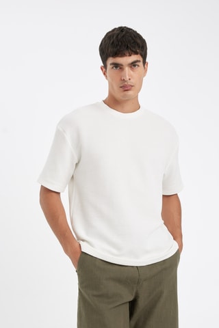 Bermudas relaxed - Verde-caqui