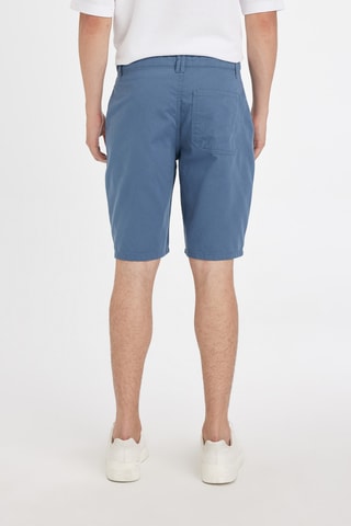 Bermudas direitas - Azul