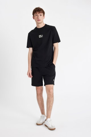 Calções skinny - Preto