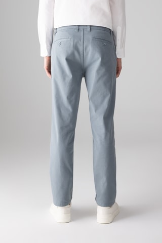 Calças chino regular - Azul