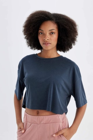 Crop top - Antracite