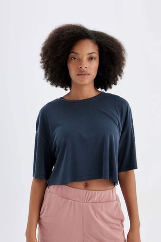 Crop top - Antracite