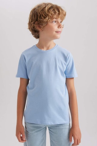 T-shirt - Azul-claro