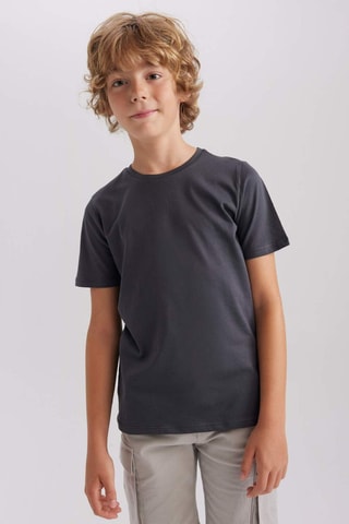 T-shirt - Cinzento-escuro