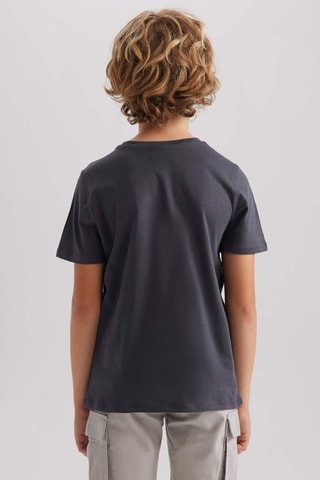 T-shirt - Cinzento-escuro