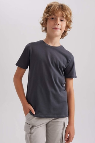 T-shirt - Cinzento-escuro