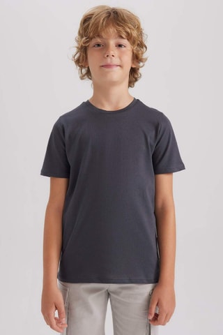 T-shirt - Cinzento-escuro