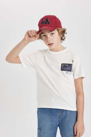 T-shirt regular - Branco