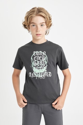T-shirt regular - Antracite