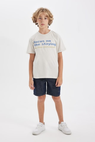 T-shirt - Cinzento-claro