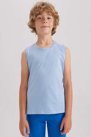 T-shirt - Azul-claro