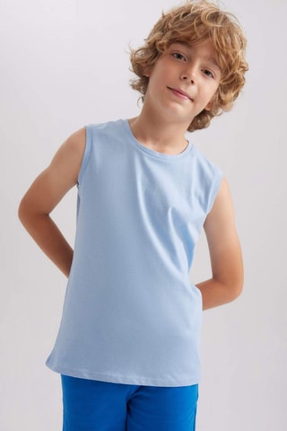T-shirt - Azul-claro