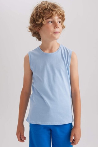 T-shirt - Azul-claro