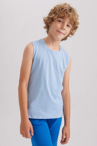 T-shirt - Azul-claro
