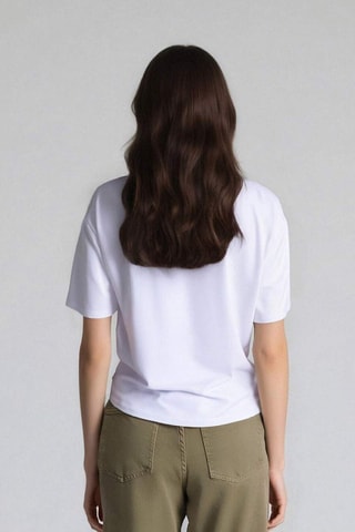 T-shirt oversize - Branco