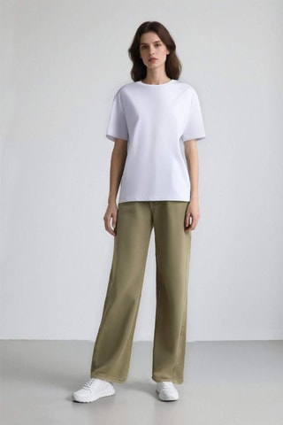 T-shirt oversize - Branco
