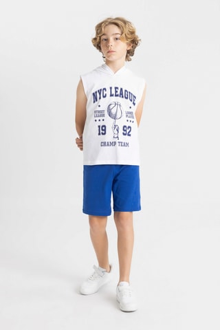 T-shirt sem mangas - Branco