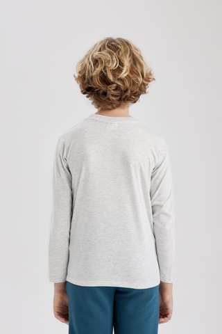 T-shirt - Cinzento-claro