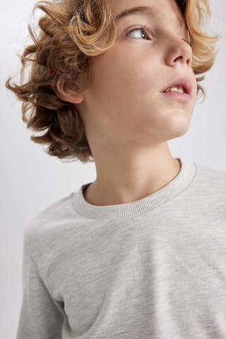 T-shirt - Cinzento-claro