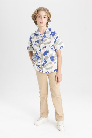 Camisa oversize - Cinzento