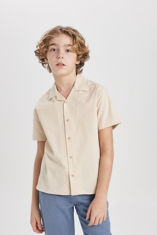 Camisa oversize - Bege