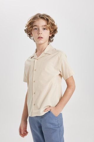 Camisa oversize - Bege