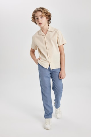 Camisa oversize - Bege