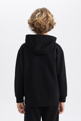 Sweat com capuz - Preto