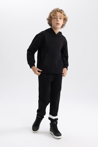 Sweat com capuz - Preto