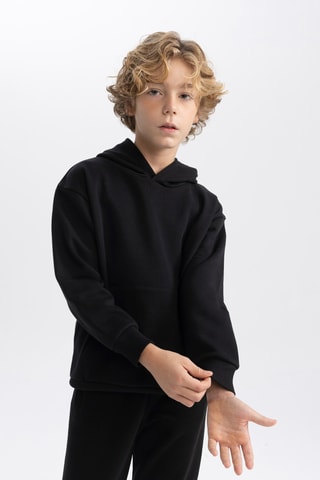 Sweat com capuz - Preto