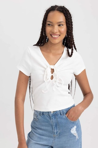 Top slim - Branco