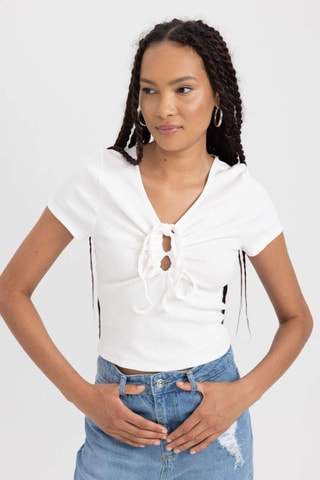 Top slim - Branco