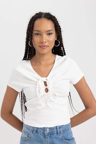 Top slim - Branco