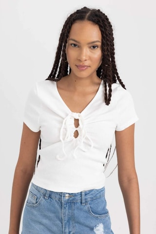 Top slim - Branco