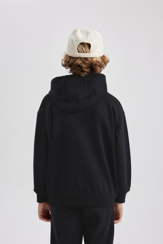 Sweat com capuz - Preto