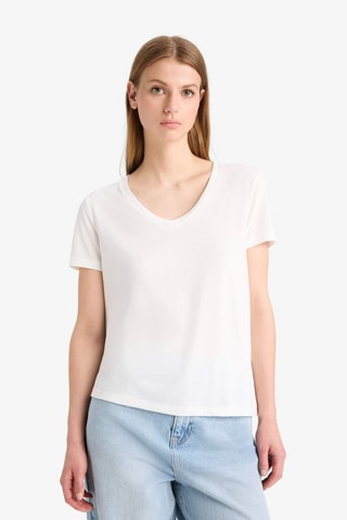 T-shirt regular - Cru