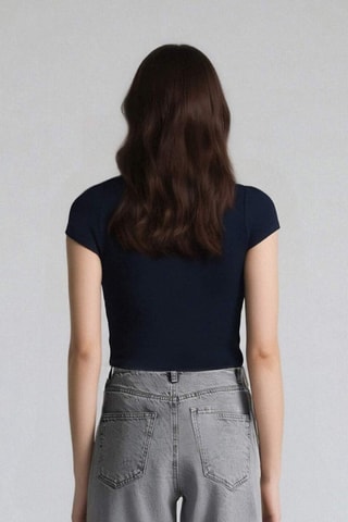 T-shirt - Azul-marinho