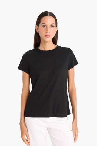 T-shirt regular - Preto