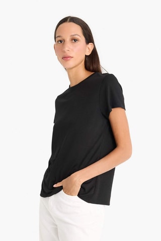 T-shirt regular - Preto