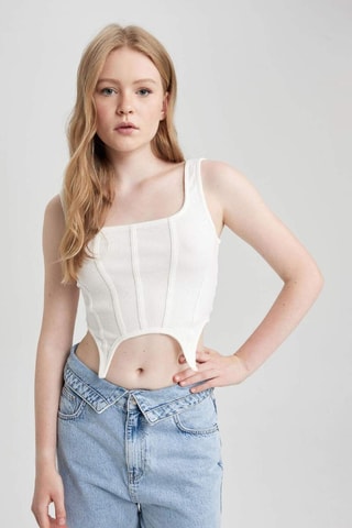 Crop top - Branco
