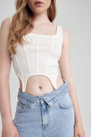Crop top - Branco