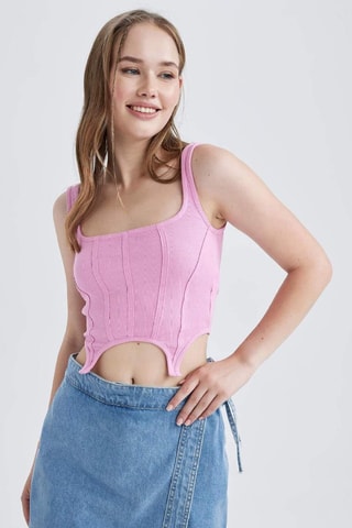 Crop top - Rosa