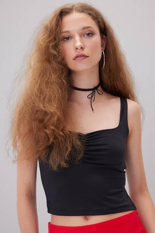 Crop top - Preto