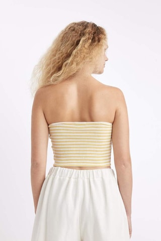 Crop top caicai - Amarelo