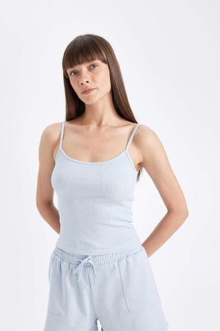 Top - Azul-claro