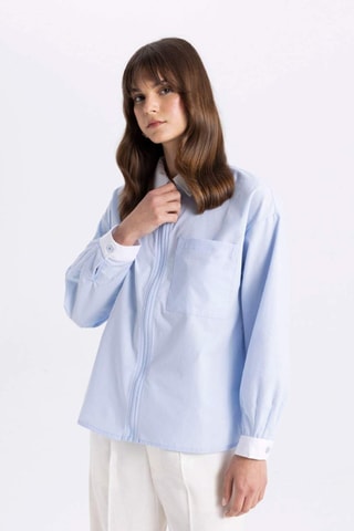 Camisa - Azul-claro