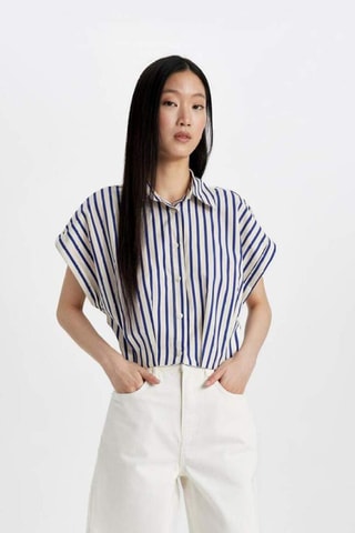 Camisa curta - Branco